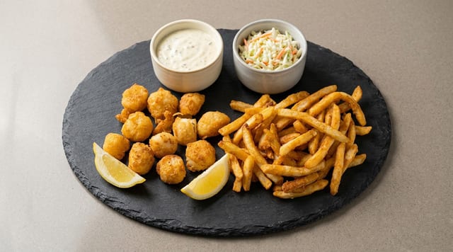 Scallops Dinner.