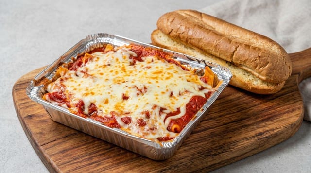 Sausage Parm Ziti.