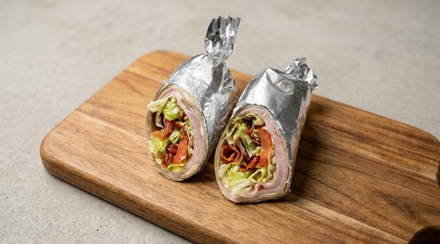 Turkey BLT Wrap.