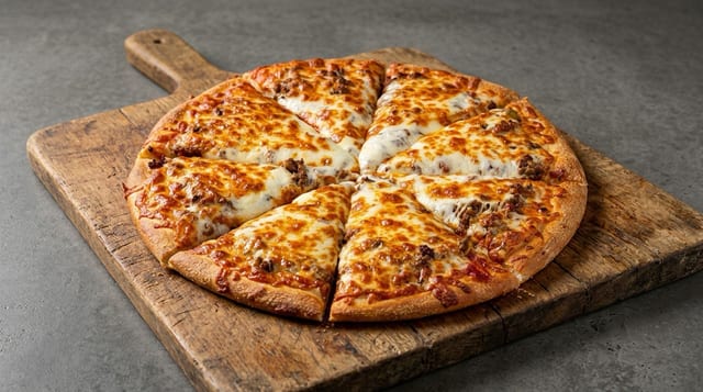 Steak Bomb Pizza.