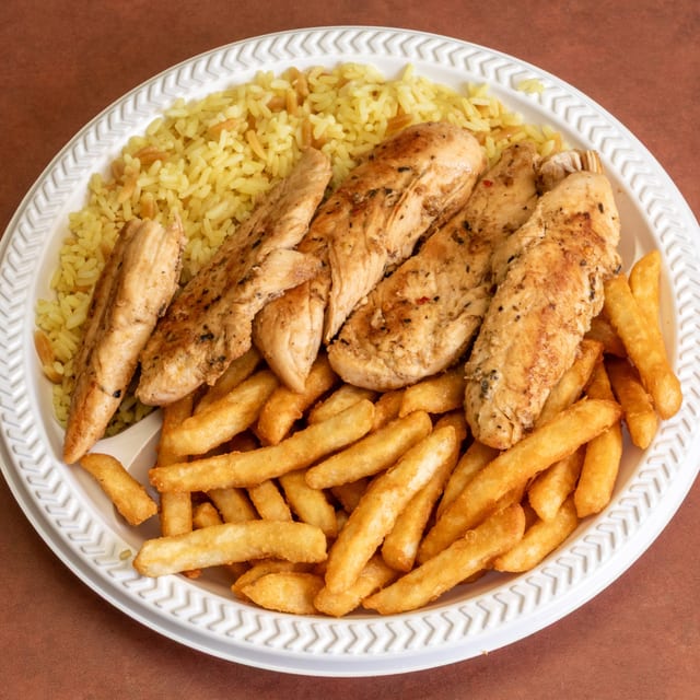Grilled Chicken Dinner.