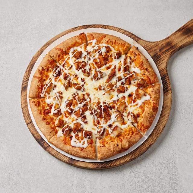 Chicken Bacon Ranch Pizza.