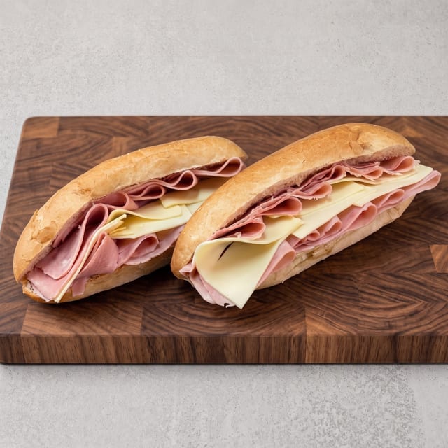 Ham & Cheese Sub.