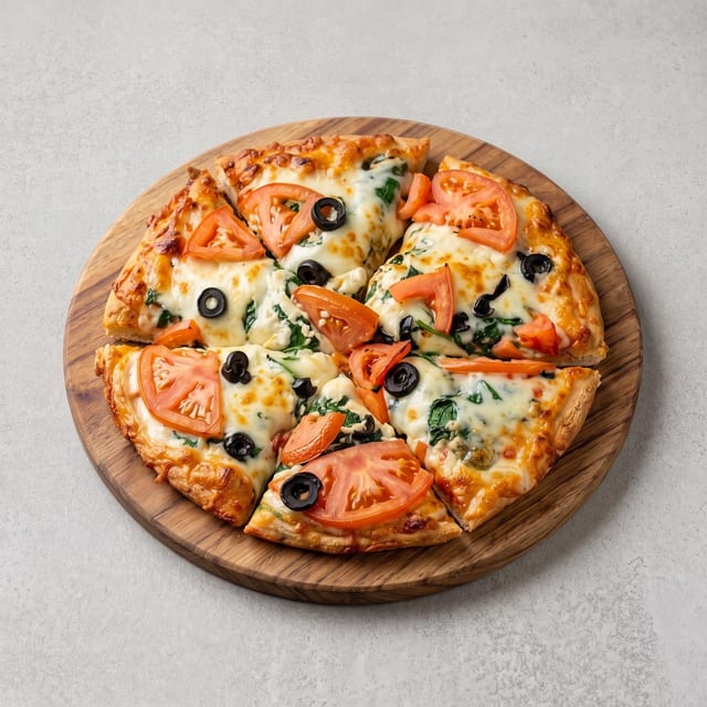Mediterranean Pizza.