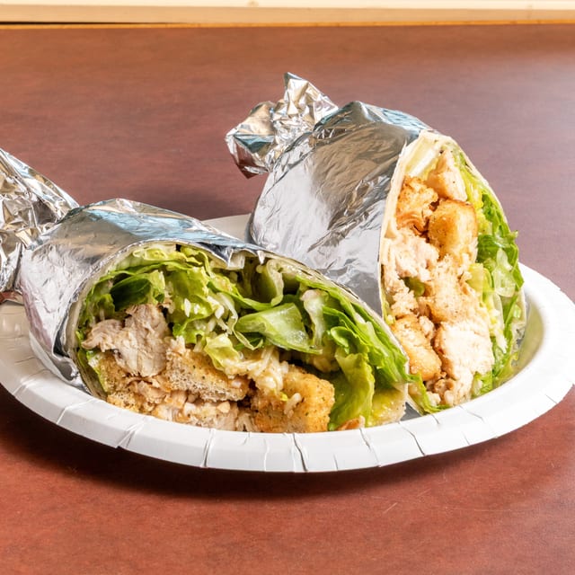 Chicken Caesar Wrap.