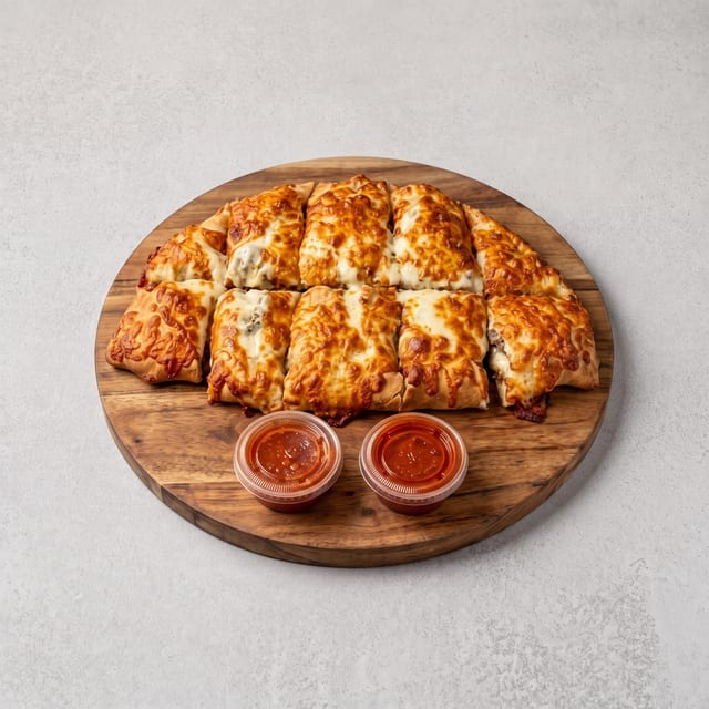 6 Cheese Blend Calzone.