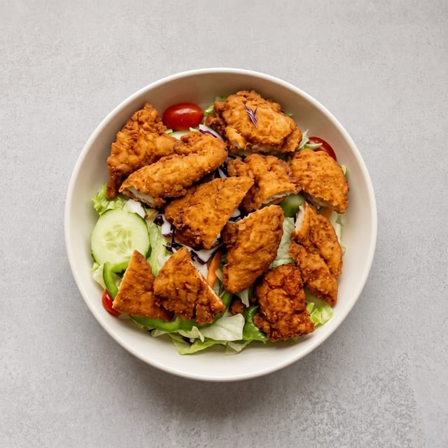 Chicken Finger Salad.