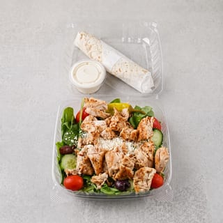 Grilled Chicken Greek Salad