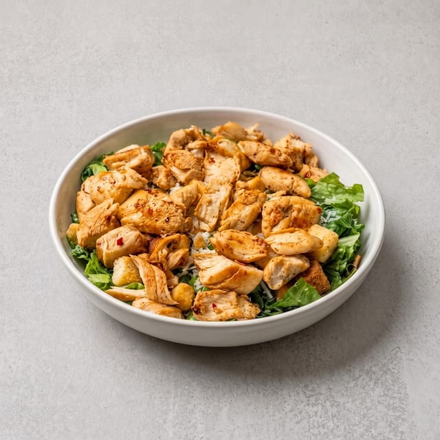 Grilled Chicken Caesar Salad.