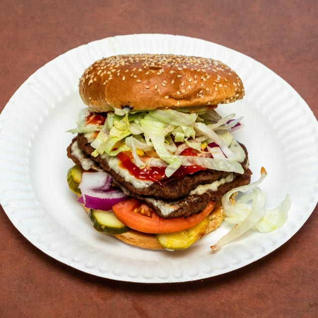 Classic Cheeseburger Sandwich.