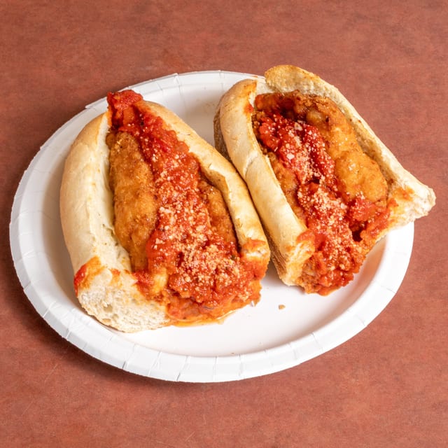 Chicken Parm Sub.