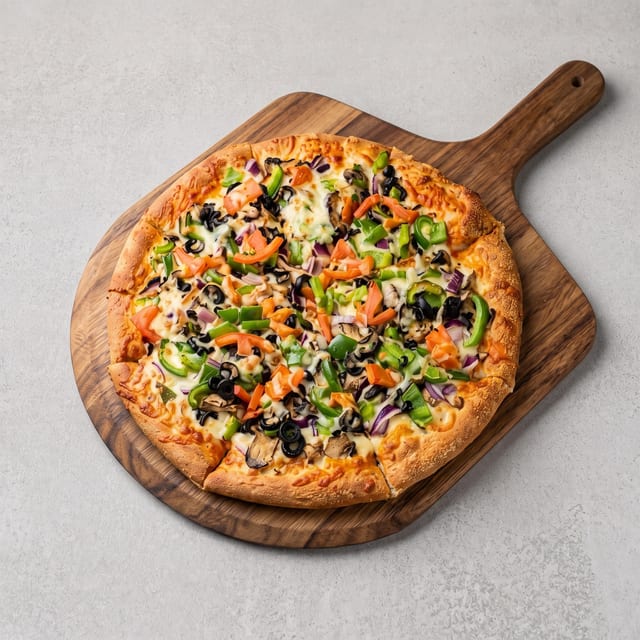 Vegetarian Pizza.