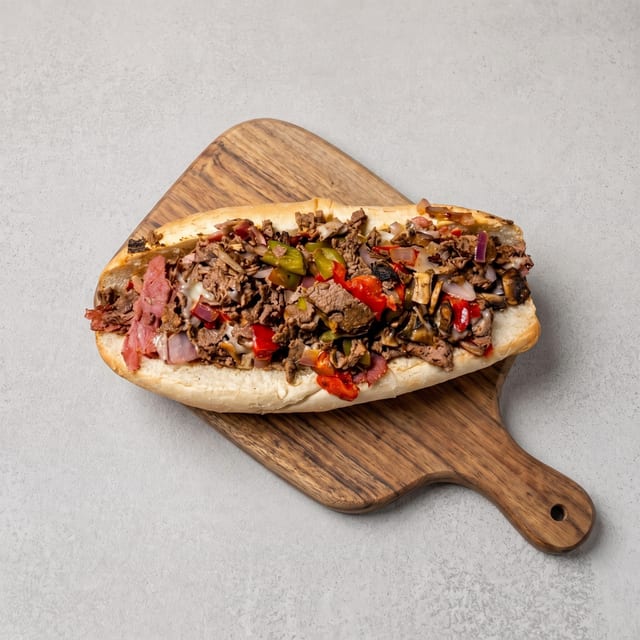 Steak Bomb Sub.